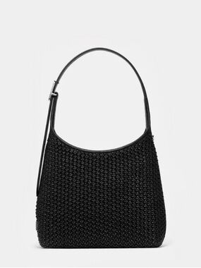 Kate Spade New York 454 Straw Small Shoulder Bag